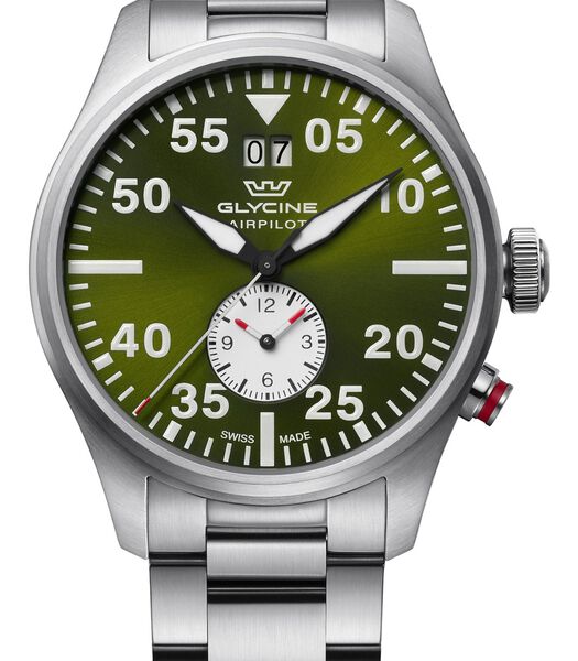 Airpilot Dual Time GL0450 Montre Homme  - 44mm