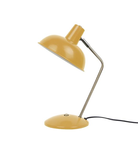 Tafellamp Hood - Metaal mat Kerriegeel - 37,5x19,5cm
