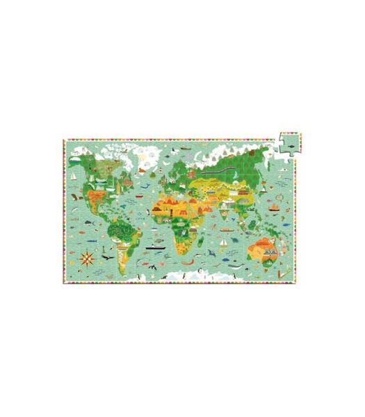 Puzzle Observation World Trip (200 pièces)