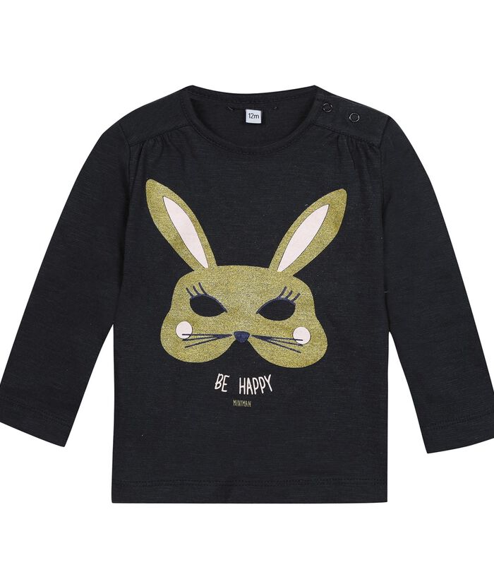 T-shirt manches longues motif lapin image number 0