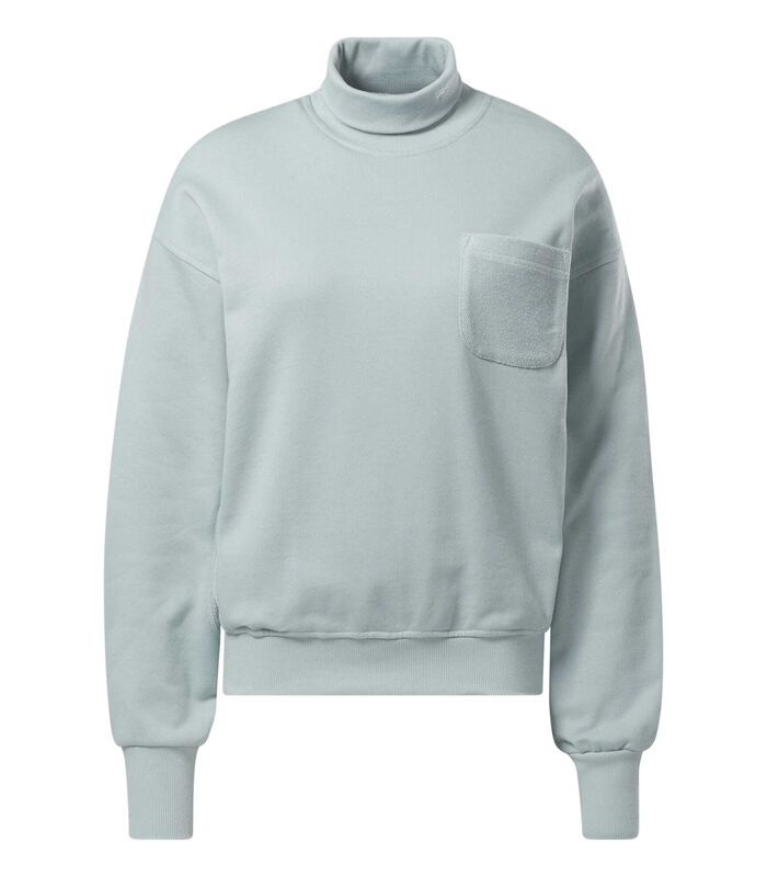 Sweatshirt en cotton et en molleton femme image number 2