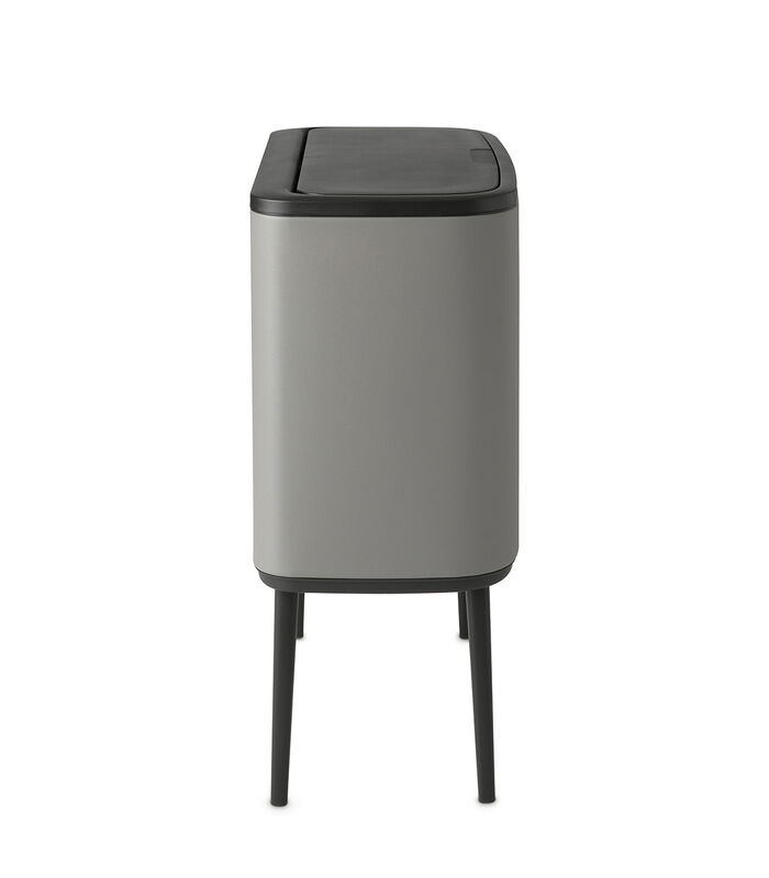 Bo Touch Bin, 36 litres - Mineral Concrete Grey image number 2