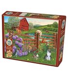 easy handling puzzle 275 pieces - Farm cats image number 2