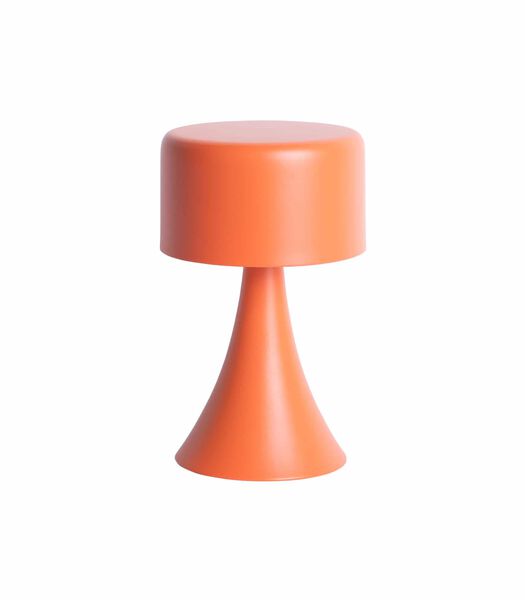 Lampe de Table Nora Led - Orange - 12.5x12.5x21cm