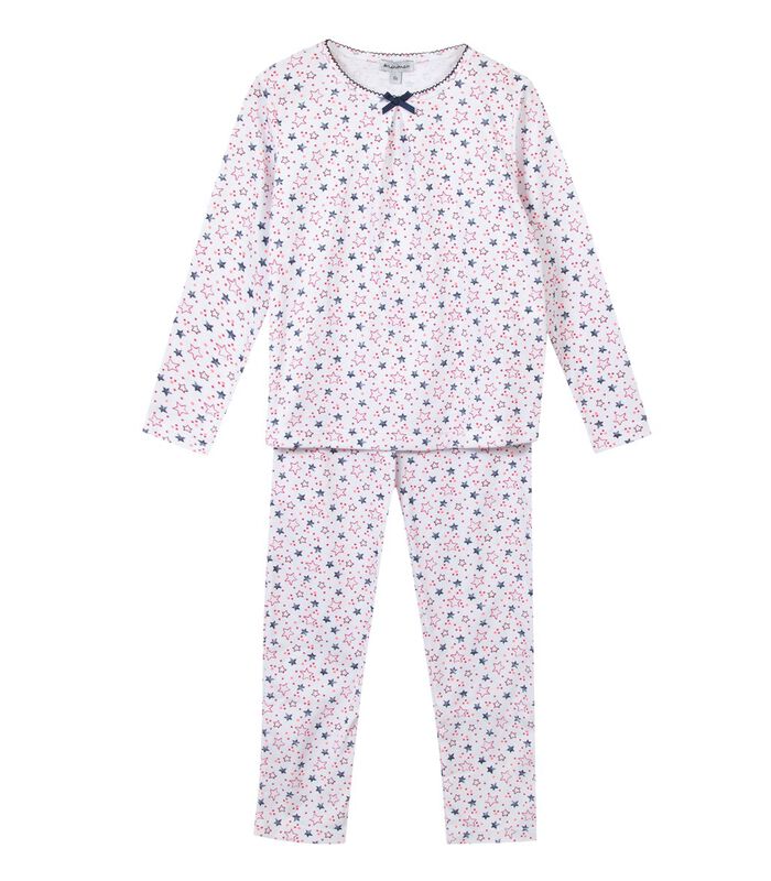 Pyjama long imprimé étoiles image number 0