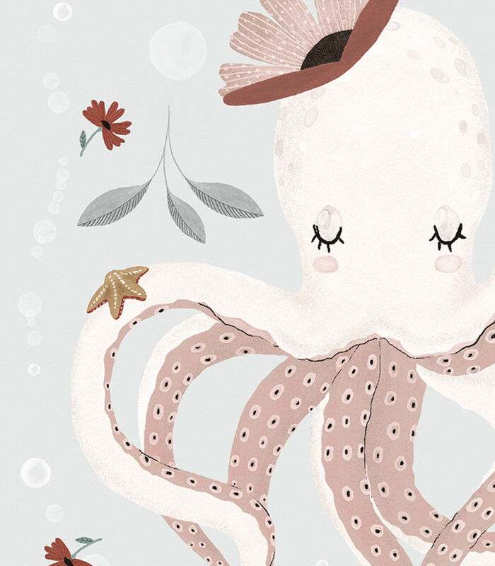 OCEAN FIELD - Affiche enfant - La pieuvre image number 1