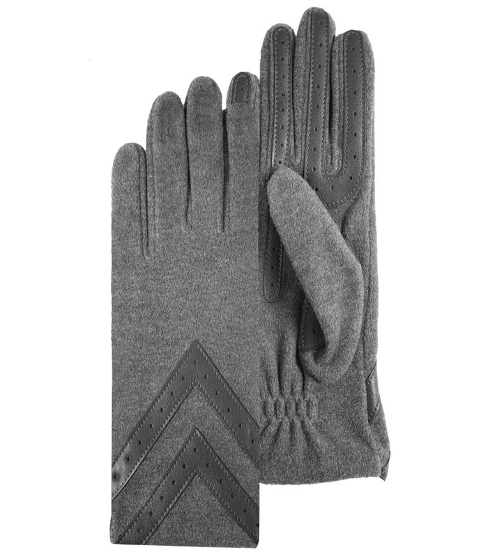 Handschoenen van gerecyclede Fleece - Grijs image number 0