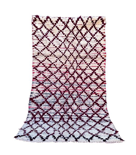 Marokkaans berber tapijt pure wol 177 x 97 cm