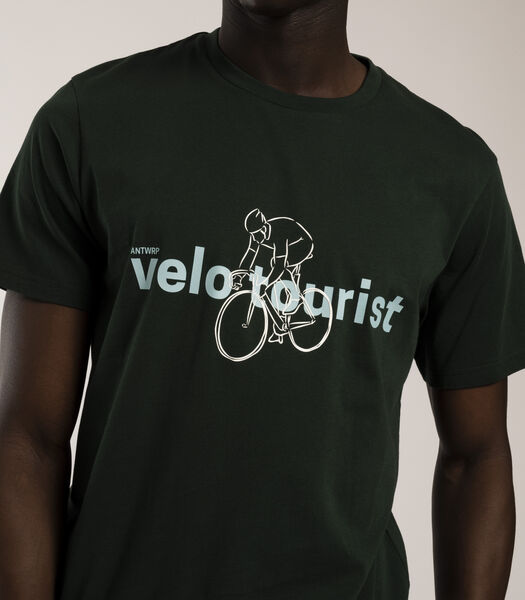 Velo Tourist Front Print T-shirt - Regular fit