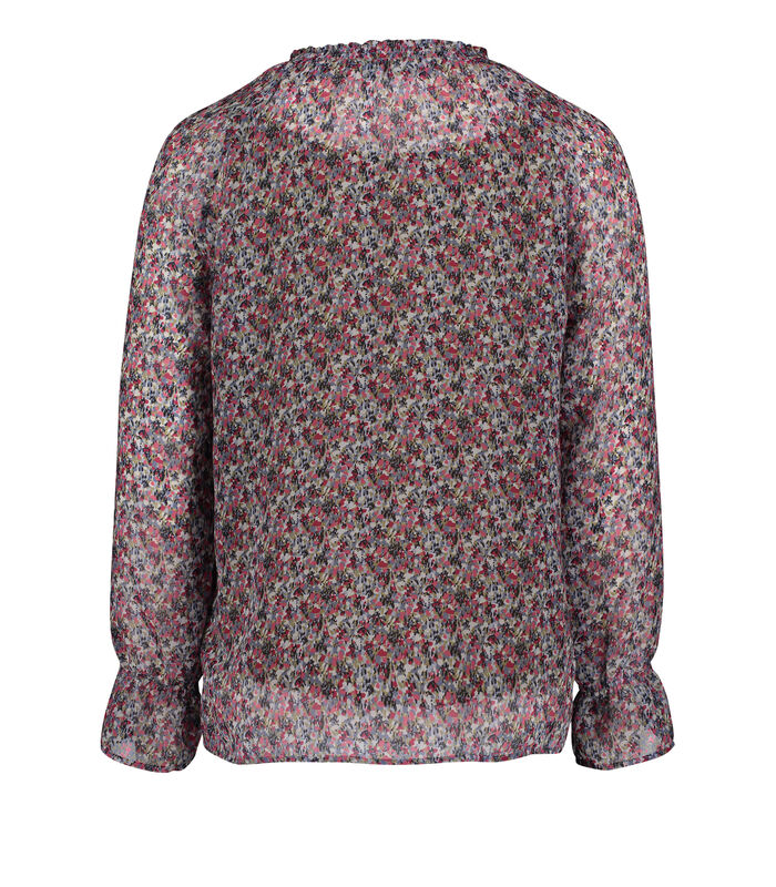 Chiffon blouse Lange mouwen image number 3