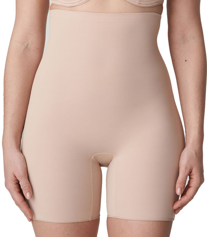 Verstevigende onzichtbare panty met zeer hoge taille Perle image number 0