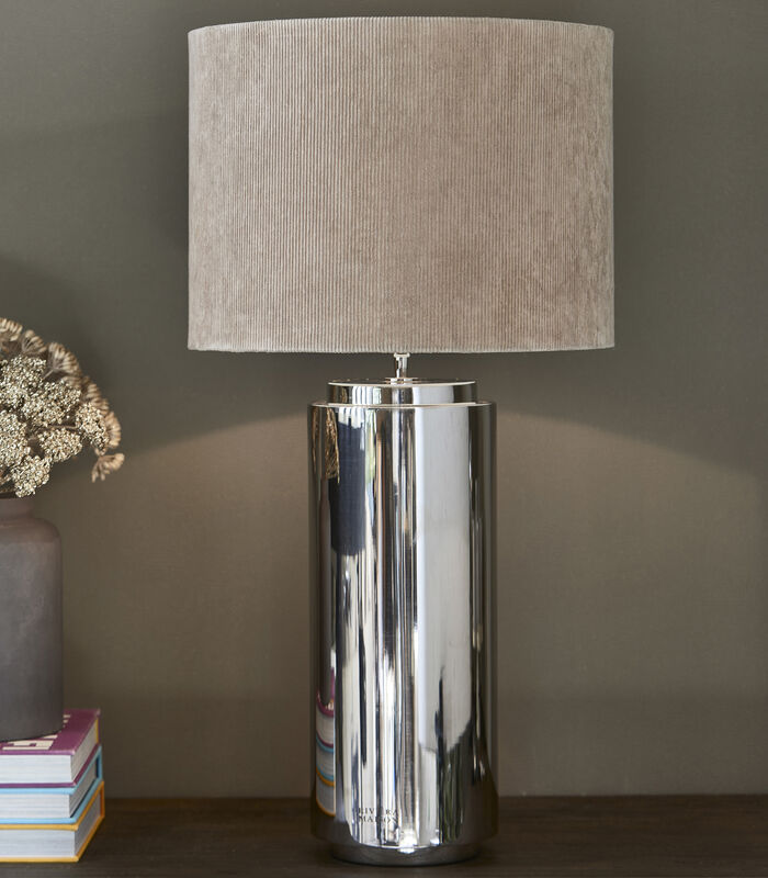 Tafellamp Zilver, Lampenvoet groot - RM Bahloe Table Lamp - Aluminium image number 3