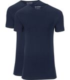 2-pack Stretch T-shirt Navy image number 0