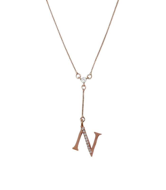 'Initiale Alphabet Lettre N' Ketting image number 0