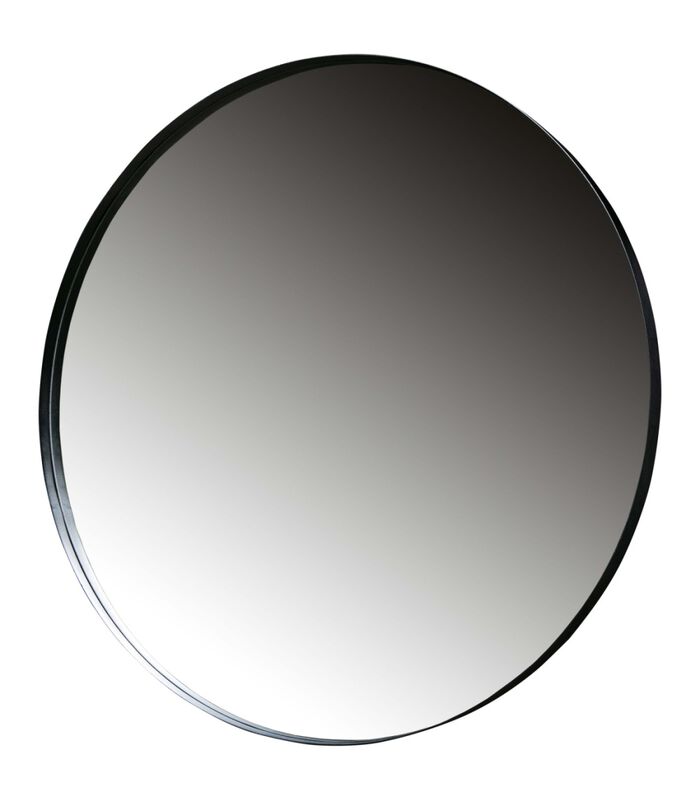 Doutzen Spiegel - Metaal - Zwart - 115x115x5 image number 0