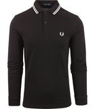 Polo à manches longues Fred Perry Noir 350 image number 0