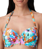 Bikinitop met gekleurde print Caribe image number 1
