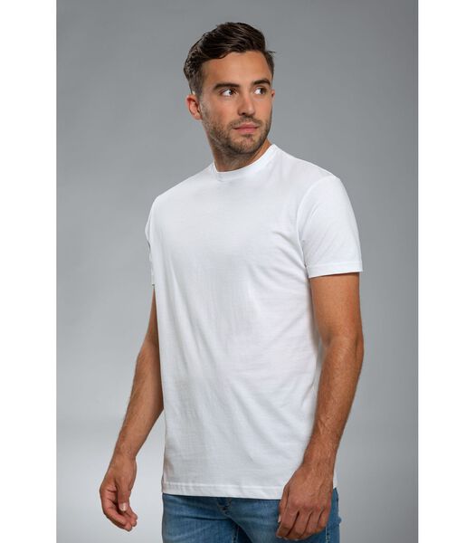 Suitable Obra T-Shirt à Col Rond Haut Blanc 2-Pack