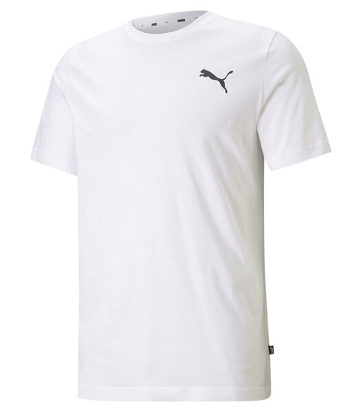 Puma Ess T-Shirt Met Klein Logo Wit T-Shirt