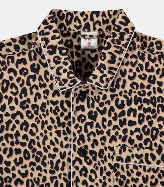Chemise de Pyjama - Leopard Pyjama Shirt