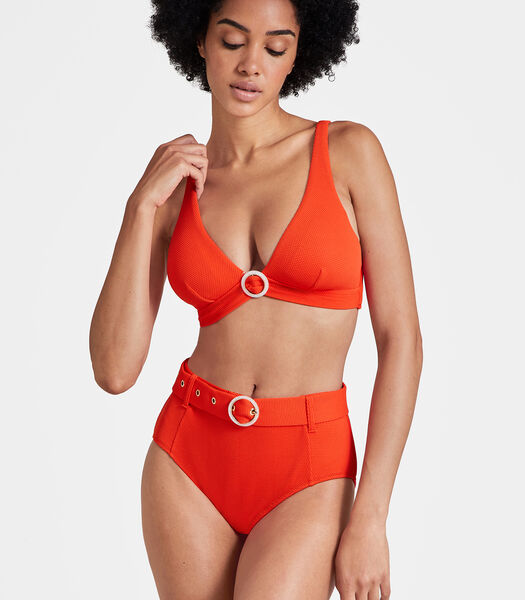 Culotte de maillot de bain taille haute SUMMER FIZZ Orange