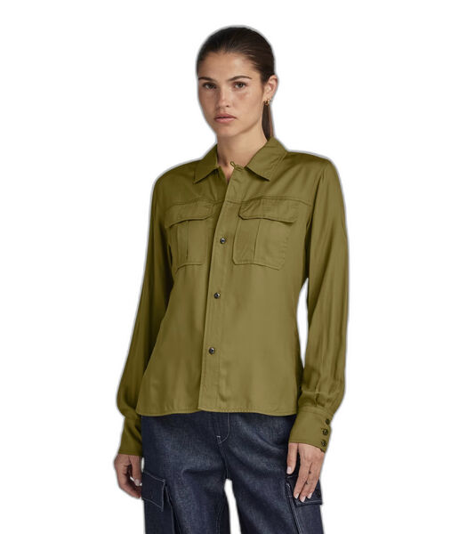 Chemise manches longues femme officer