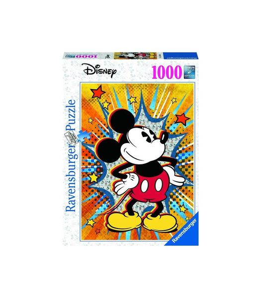 Retro Mickey - Legpuzzel - 1000 Stukjes