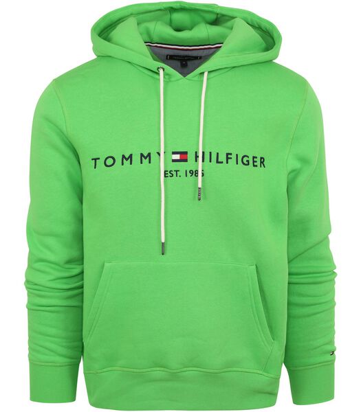 Tommy Hilfiger Sweater à Capuche Vert Vif