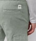 Pantalon de jogging en velours côtelé modèle ERIK cargo image number 4
