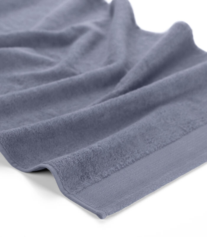 Lot de 6 Soft Cotton serviettes de bain 50x100 Indigo image number 1