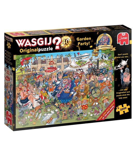 puzzel Wasgij Original 40 - Garden Party! (2 x 1000 stukjes)