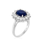 Ring 'Soleil Bleu Saphir' witgoud en topaz image number 0