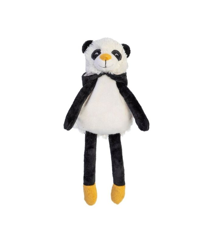 knuffel Panda Phill no. 1 met rammelaar - 28 cm image number 0