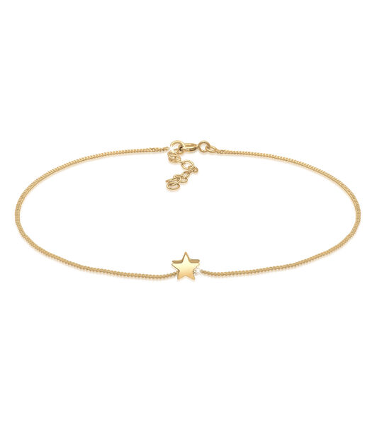 Bracelet De Cheville Étoile Astro Collier Femme - (925/1000) Argent