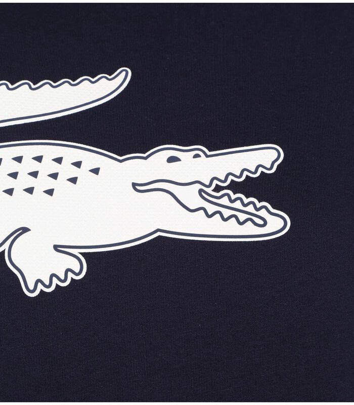 Lacoste Sport T-Shirt Jersey Donkerblauw image number 2