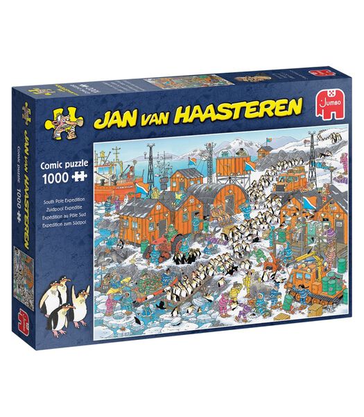 Puzzle géant Jan van Haasteren Expédition au Pôle Sud - 1000 pièces