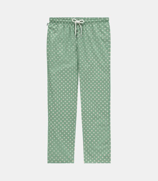 Pyjamabroek - Daisy Green Pyjama Pants - Pockies®