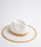 Chapeau esprit panama blanc Rodwell Hasty image number 2