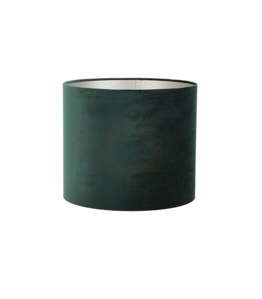 Abat-jour cylindrique Velours - Vert -  Ø50x38cm