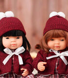 Winterkledingset voor kleine meisjespop 38 cm 3 stuks image number 1