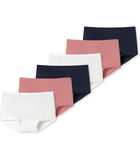 6 pack 95/5 Organic Cotton - shorts image number 0