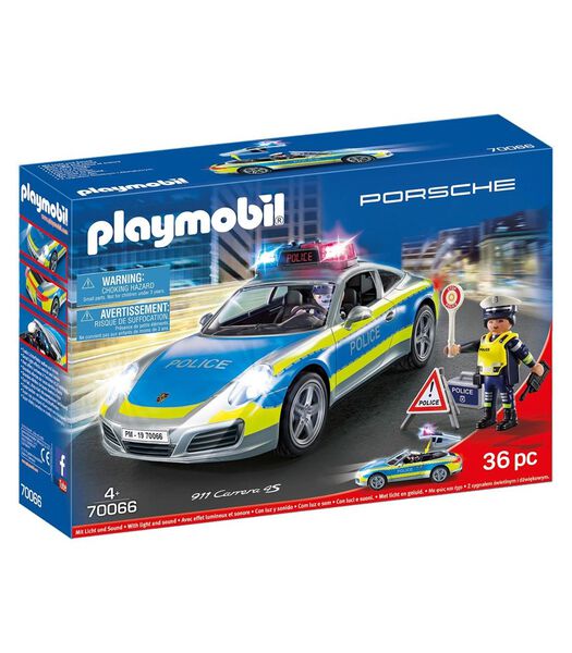 Porsche - Porsche 911 Carrera 4S Politie - wit 70066