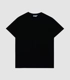 Knitted T-Shirt - Korte Mouw - Zwart - Regular Fit - Excellent Katoen image number 4