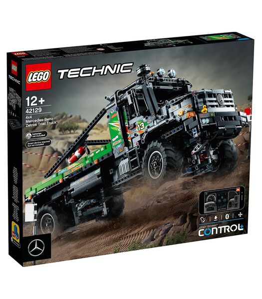 LEGO Technic 4x4 Mercedes-Benz Zetros Trial Truck avec contrôle d'application - 42129