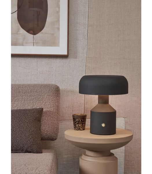 Lampe de Table Porto - Noir - Ø25cm