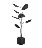 Plante - Métal - Noir - 141x50x49 - Forever image number 0
