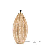 Tafellamp woonkamer, Lampenvoet Rotan ovaal - Canggu Table - Bruin image number 0
