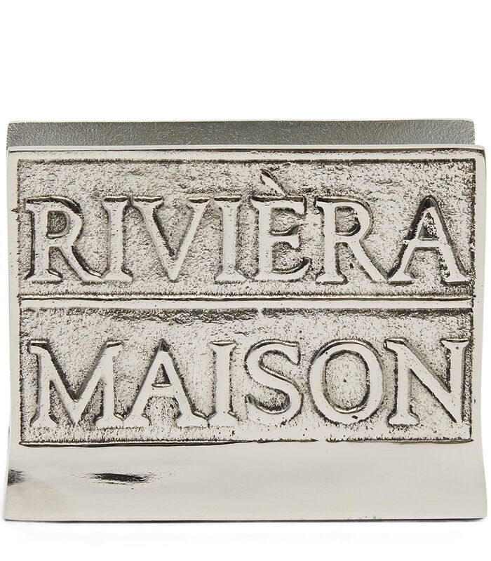 Stroomopwaarts microfoon De Kamer Shop Rivièra Maison Servethouder Classic RM Zilver op inno.be voor 39.95  EUR. EAN: 8720142149895