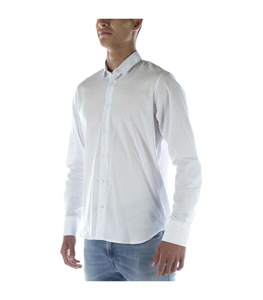 Camicia Sl56 Bianco Azzurro