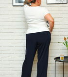Pantalon large élégant avec pli ANSELMA cousu image number 3